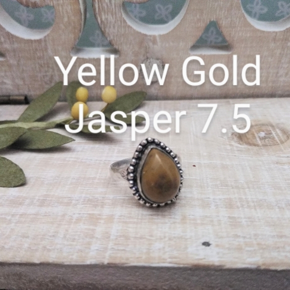 3 SET SILVER-STONE RINGS NWOT - Picture 3 of 11